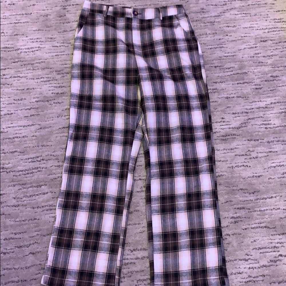 plaid pants